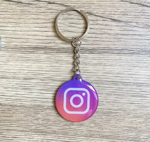 Instagram Nøkkelring